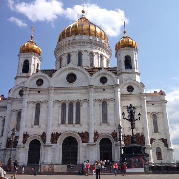 Photo taken at Cathedral of Christ the Saviour by Daria A. on 7/10/2013