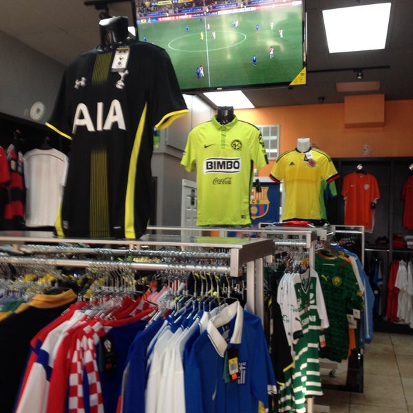 Photo taken at Pro Soccer Store by King E. on 2/6/2015