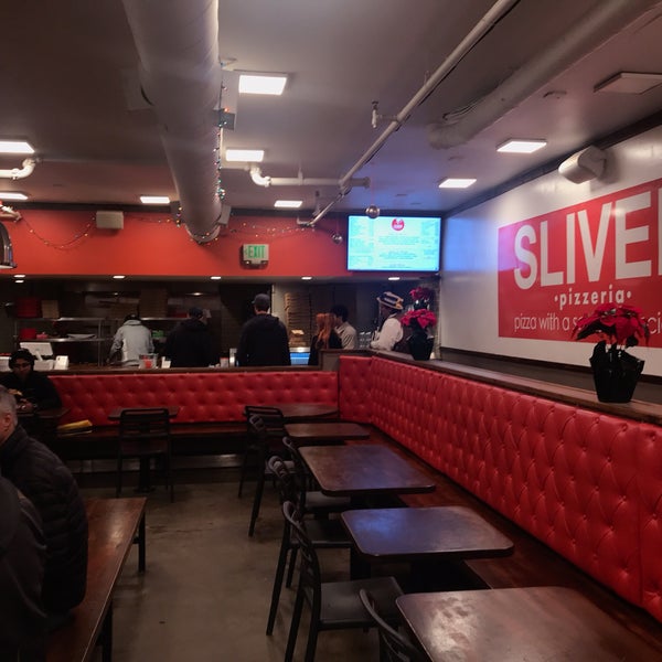 Photo taken at Sliver Pizzeria by Sean R. on 12/30/2019