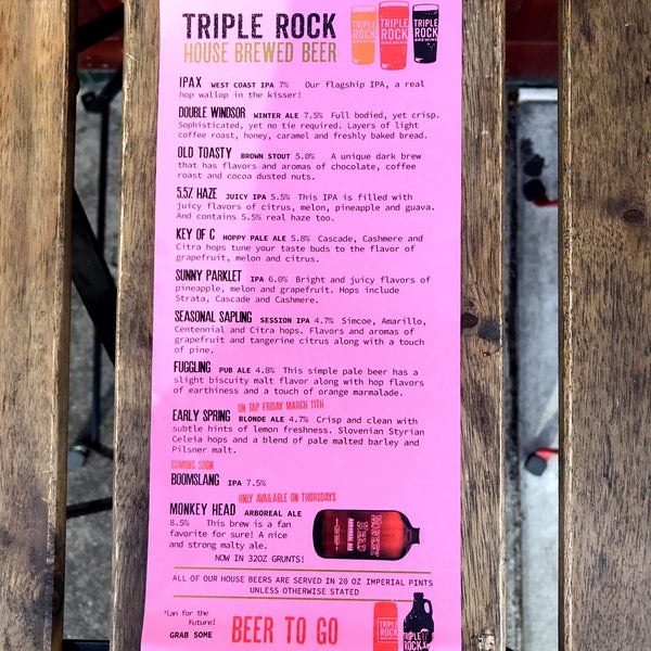 Foto tirada no(a) Triple Rock Brewing Co. por Sean R. em 3/14/2022