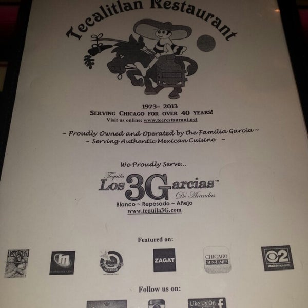 Foto scattata a Tecalitlan Restaurant da MIGUEL V. il 4/6/2014
