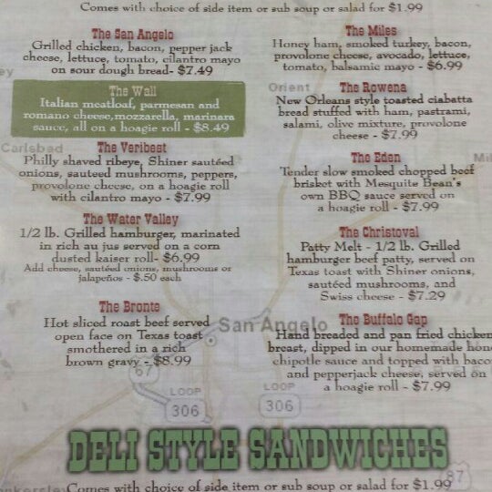 Mesquite Bean Cafe & Catering Co. 36 E Twohig Ave