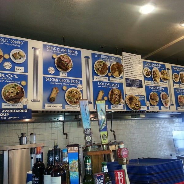 Photo taken at Greek Island Cafe by Chelsea R. on 1/30/2014