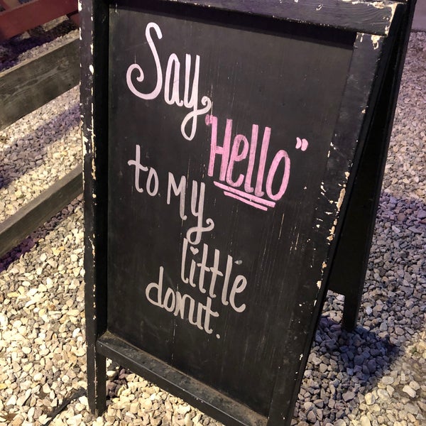 Photo taken at Little Lucy&#39;s Mini Donuts by Jeff W. on 6/8/2019