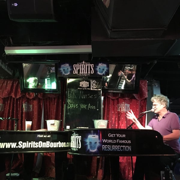 Photo taken at Spirits On Bourbon by Malcolm O. on 5/2/2016