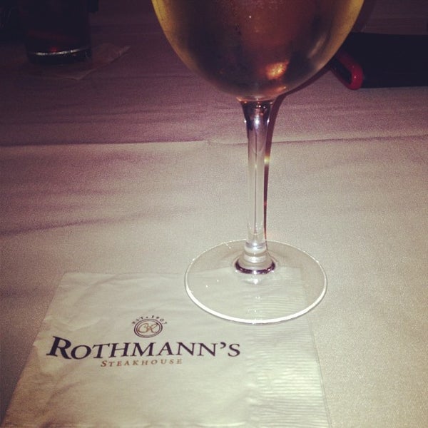 Photo taken at Rothmann&#39;s Steakhouse by Karen D. on 6/26/2013