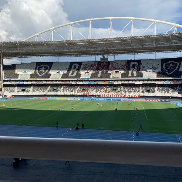 Photo taken at Nilton Santos Stadium (Engenhão) by A.Rahman A. on 1/26/2019