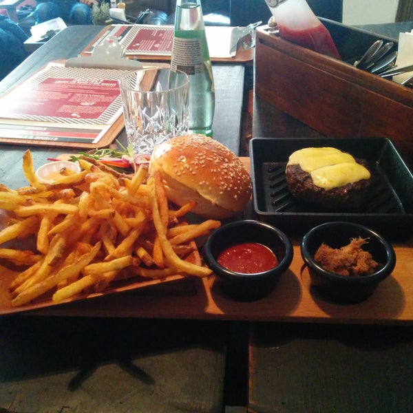 burger and fries!