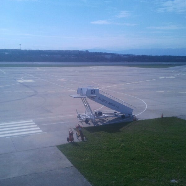 Photo taken at Rijeka Airport (RJK) by Tomislav Č. on 4/1/2013