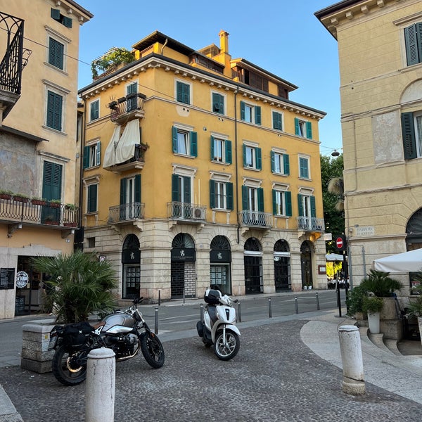 Photo taken at Piazza delle Erbe by Stas on 6/11/2022
