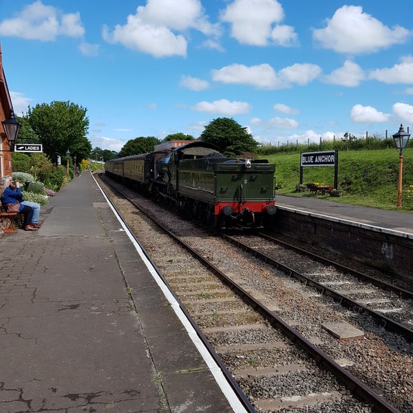 Blue Anchor Railway Station (West Somerset Railway) Minehead, Somerset Blue Anchor Railway Station (West Somerset Railway) Minehead, Somerset