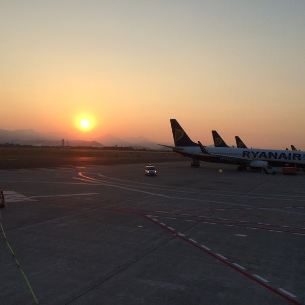 Photo taken at Bergamo Orio al Serio Airport (BGY) by Мария М. on 8/5/2015