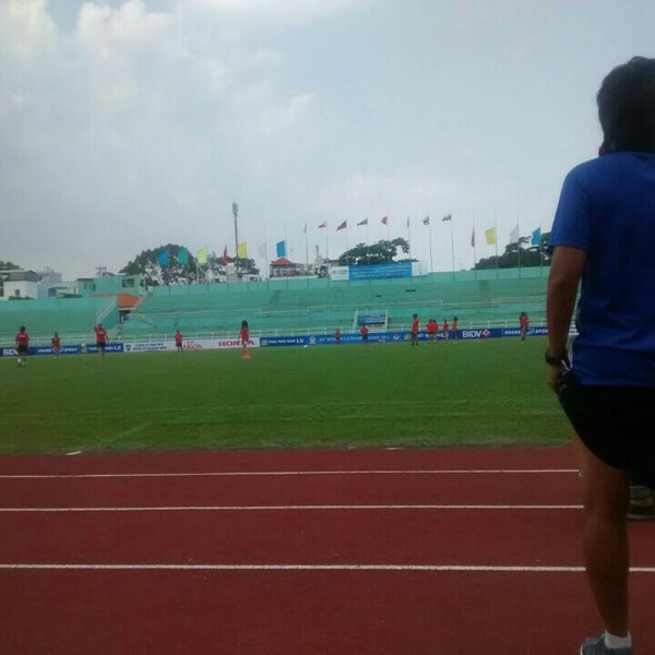 Photo taken at Thong Nhat Stadium by patrushy on 4/30/2015