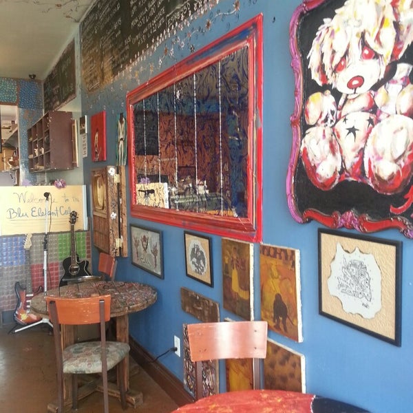 Photo taken at Blu Elefant Café by Fletcher K. on 6/1/2013