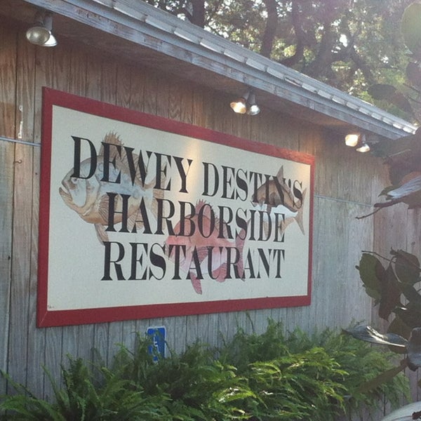 Dewey Destin's Harborside Seafood Restaurant in Destin Harbor