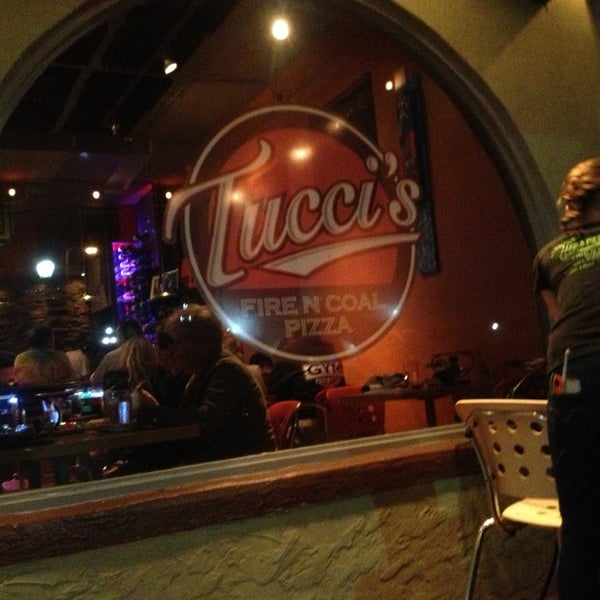 Photo taken at Tucci&#39;s Fire N Coal Pizza by Syd H. on 2/6/2013
