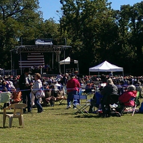Photo taken at Farmers Branch Historical Park by Joy B. on 10/19/2013