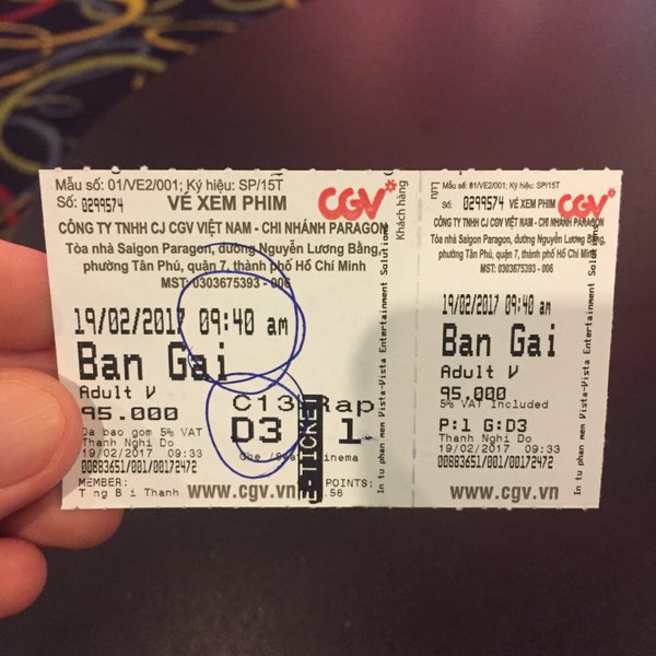 CGV Cinemas Parkson Paragon Movie Theater