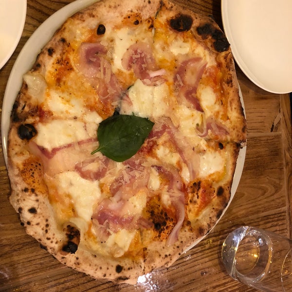 My favorite pizza here is the nduja. Definitely a welcome addition to the New York pizza scene.