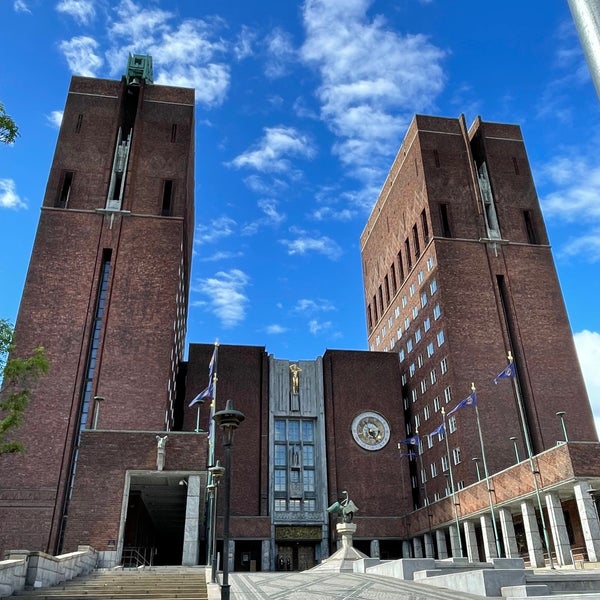 Foto tirada no(a) Oslo rådhus por Patrizia em 6/3/2022