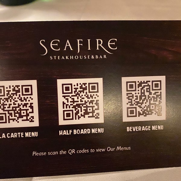 Photo taken at Seafire Steakhouse by Nat *. on 1/3/2021