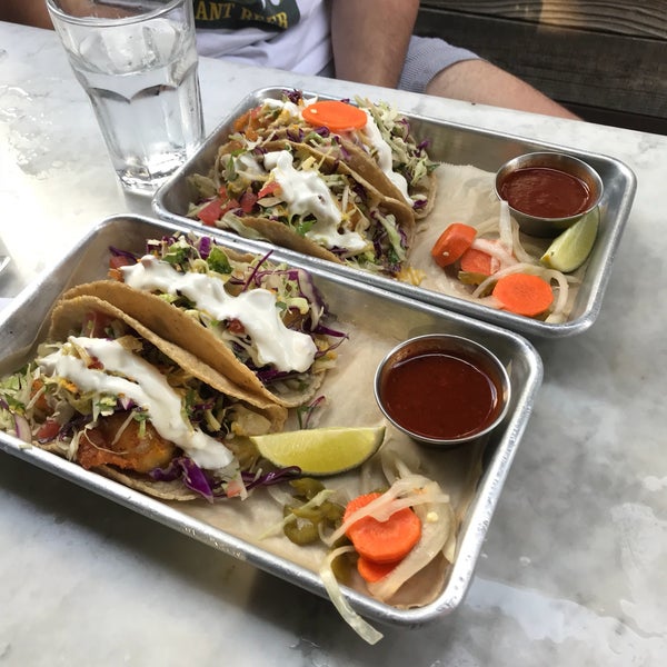 Grab the fish tacos both salmon and baja are worth trying.