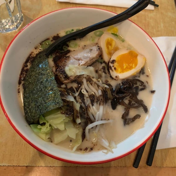I and my husband opted for ramen, our daughter had a rice with fried chicken and some sauce and everything was sooo good. Really I probably come back to New York just because of this noodle soup.