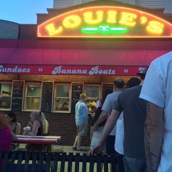 Louie's Ice Cream Ice Cream Parlor in Somerville