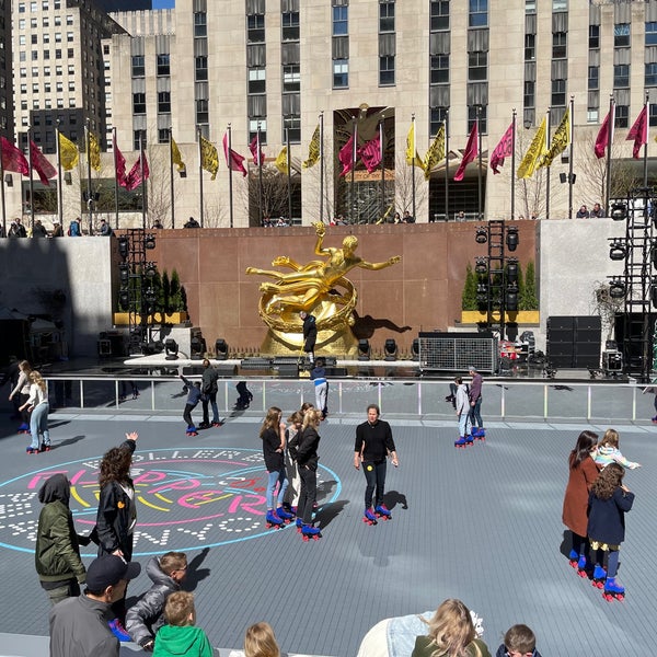 4/17/2022にLuke C.がThe Rink at Rockefeller Centerで撮った写真