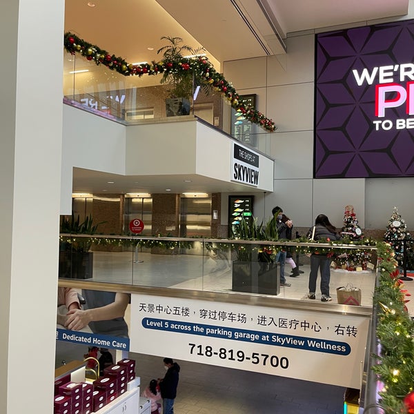 Photo taken at The Shops at SkyView Center by Luke C. on 12/27/2021