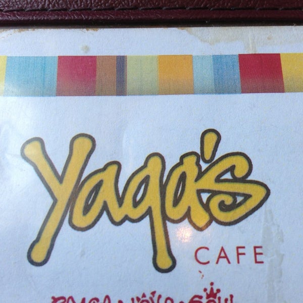 Photo taken at Yaga&#39;s Café by Asher C. on 3/20/2013