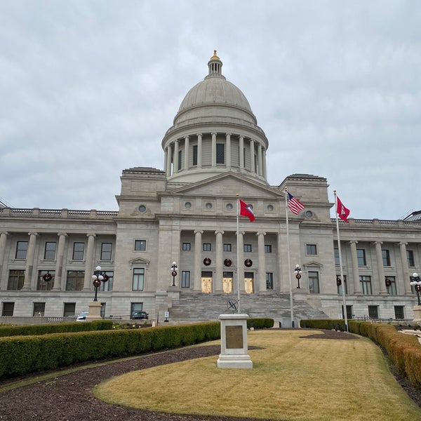 Photo taken at Arkansas State Capitol by Alex L. on 11/27/2021