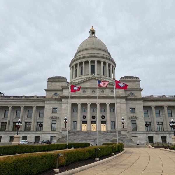 Foto tirada no(a) Arkansas State Capitol por Alex L. em 11/27/2021