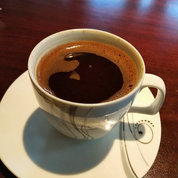 Finish off the meal with nice cup of traditional Turkish coffee.