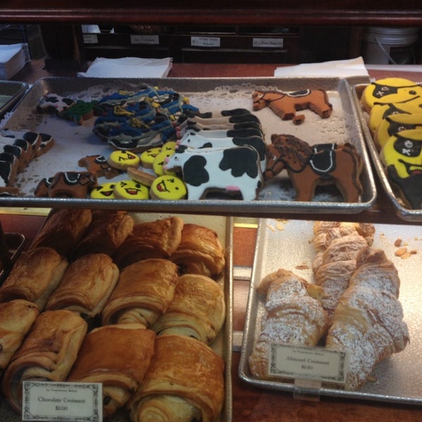Photo taken at La Tropezienne Bakery by Cat P. on 11/2/2013