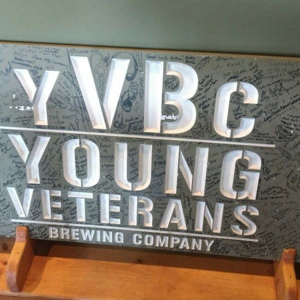 Photo taken at Young Veterans Brewing Company by Eric S. on 5/7/2017