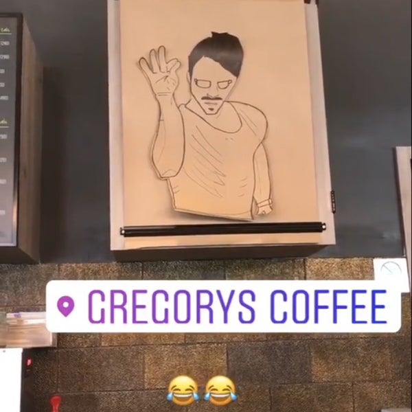 2/3/2017にNeesがGregorys Coffeeで撮った写真