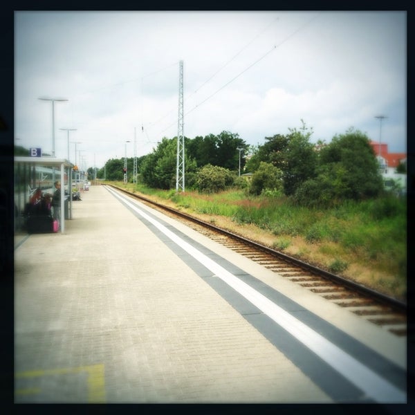 Photo taken at Bahnhof Ostseebad Binz by Michael H. on 6/29/2013