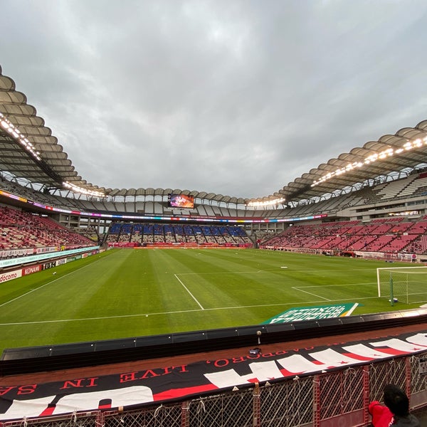 Photos At カシマサッカースタジアム アウェイ側ゴール裏 Soccer Stadium