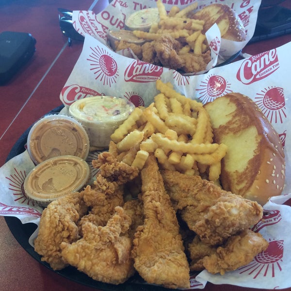 Photo taken at Raising Cane&#39;s Chicken Fingers by Victoria M. on 7/12/2016