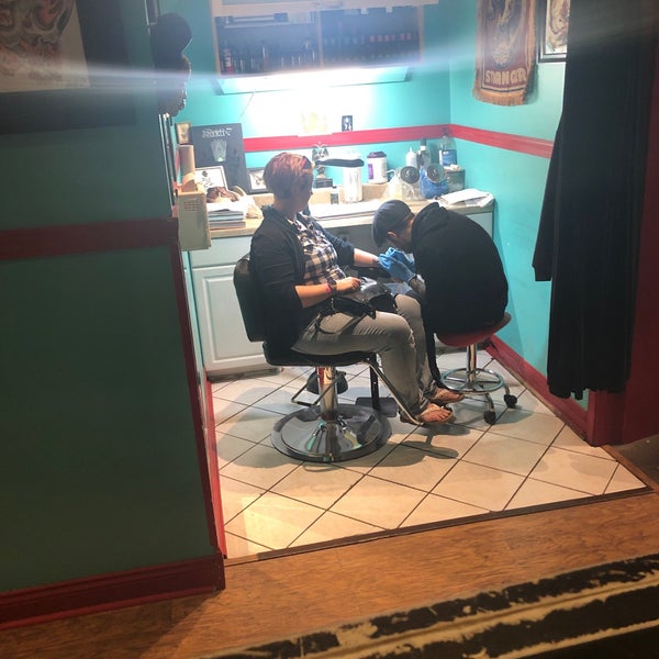 Photo taken at Electric Ladyland Tattoos by Victoria M. on 4/18/2019