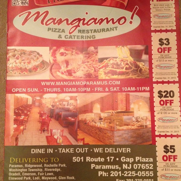 Das Foto wurde bei Mangiamo Pizza - Restaurant - Catering von Victoria M. am 4/10/2013 aufgenommen