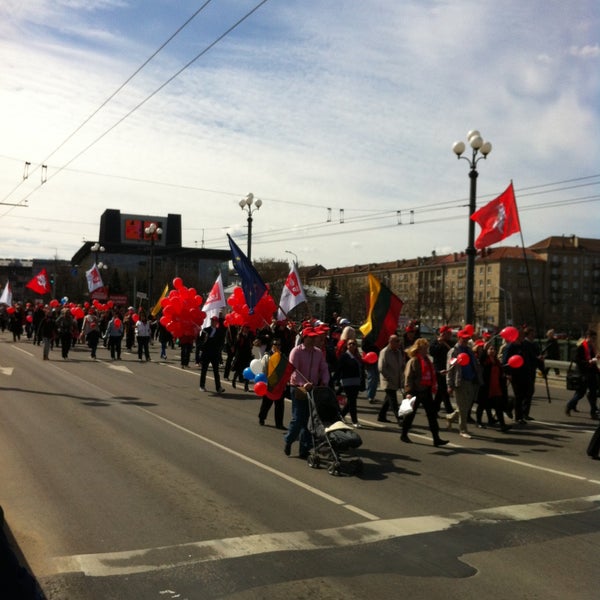 รูปภาพถ่ายที่ Žaliasis tiltas โดย Andrius B. เมื่อ 5/1/2013