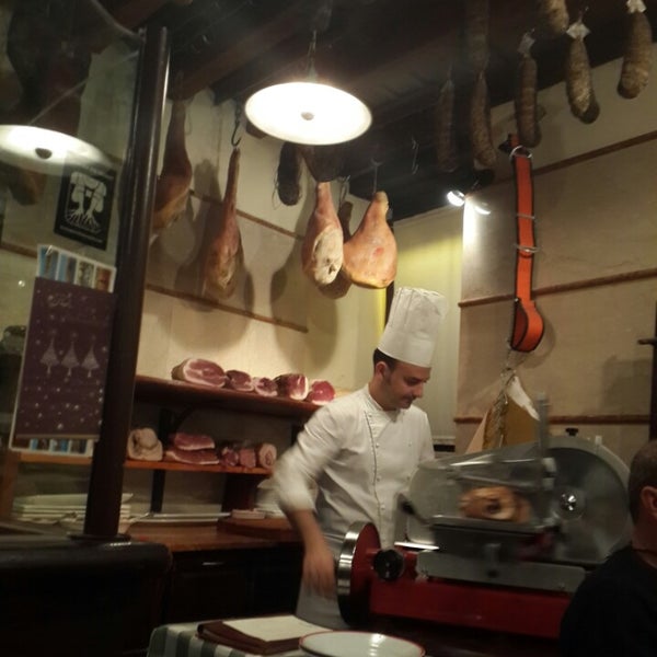 Photo taken at Trattoria Al Pompiere by Can K. on 10/19/2013