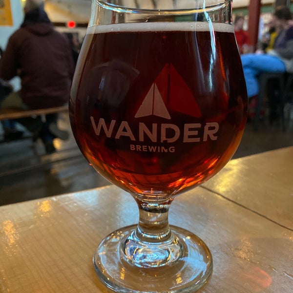 Photo taken at Wander Brewing by Christ T. on 3/1/2020