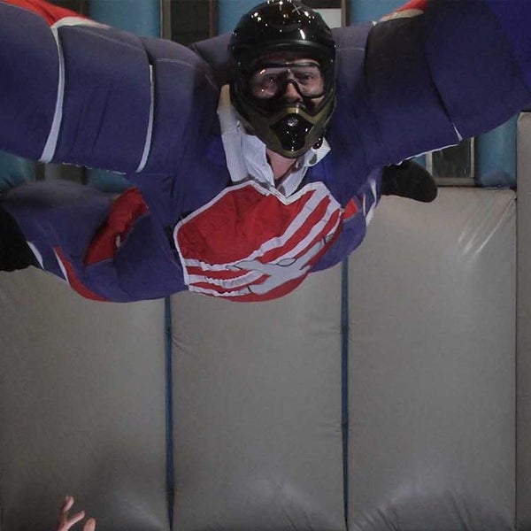 Photo taken at Vegas Indoor Skydiving by Giulio P. on 10/26/2015