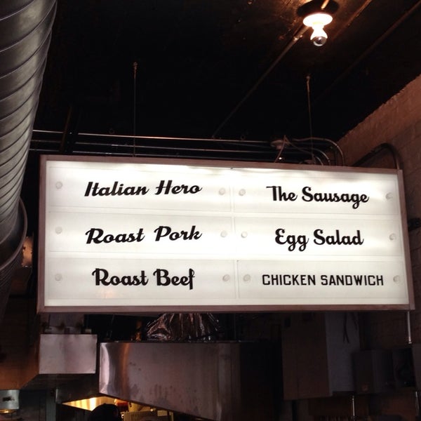 Photo taken at Meat Hook Sandwich by G Y L. on 6/11/2014