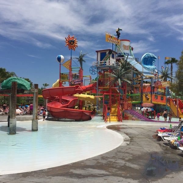 Photo taken at Hurricane Harbor Los Angeles by Leonid C. on 6/16/2015
