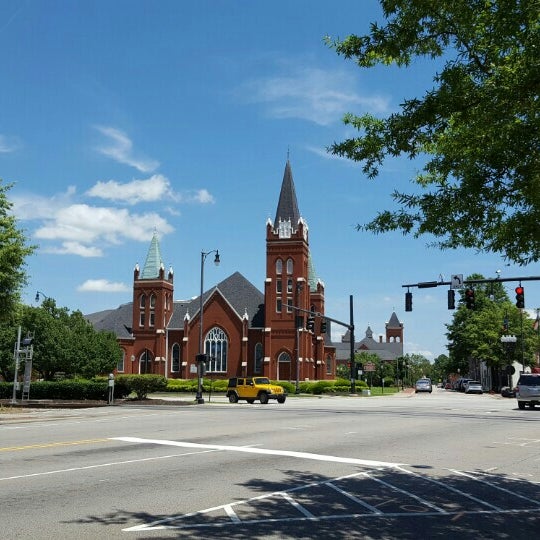 Photo taken at Downtown Fayetteville by Bruce W. on 6/5/2016