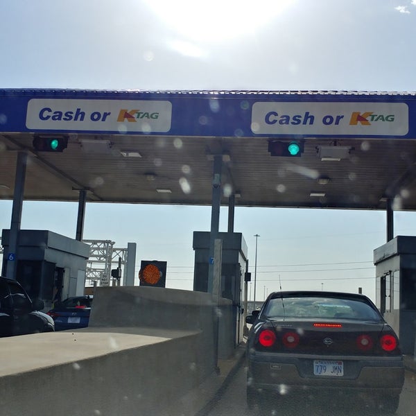 Kansas Turnpike Western Terminus Toll Plaza in Topeka
